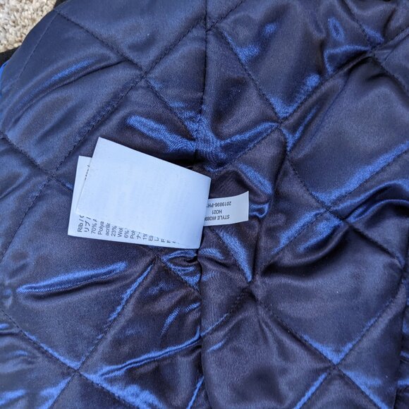 J. Crew Black Lodge Coat in Italian stadium-cloth wool, size 4 and NWT - Picture 10 of 11